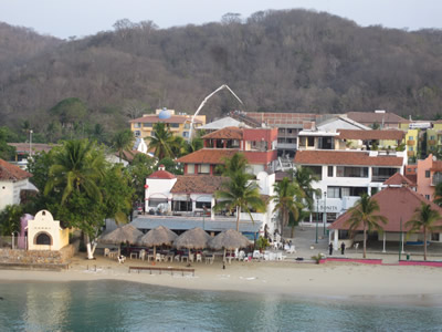 huatulco from ship